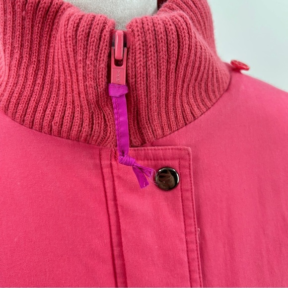 Windsor Bay 1980's Car Coat Style Pink Zip Up Jacket Size Large - Picture 9 of 16